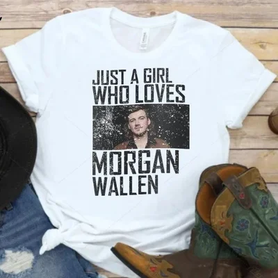 Just A Girl Who Loves MW T-Shirt 1 Just A Girl who Love Morgan Wallen t-shirt