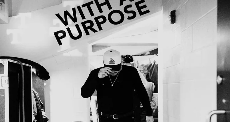 Morgan Wallen Black and white hat