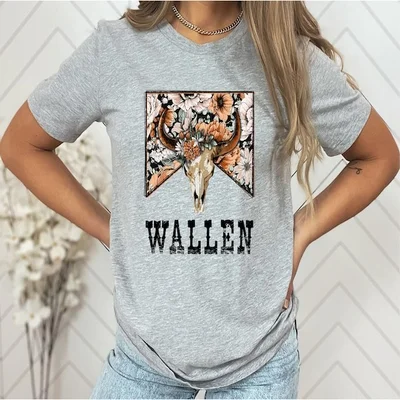 Morgan Wallen Bullhead Shirt Unisex 2 Morgan Wallen Bullhead Shirt Gray