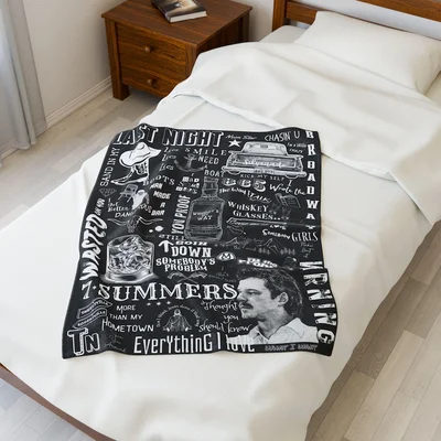Morgan Wallen Album Printed Blanket 3 Morgan Wallen Album Printed Blanket - Image 3
