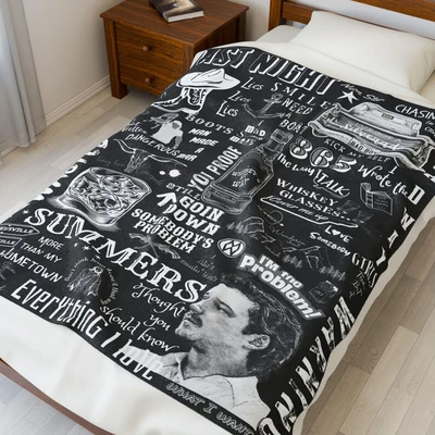 Morgan Wallen Album Printed Blanket 2 Morgan Wallen Album Printed Blanket - Image 2