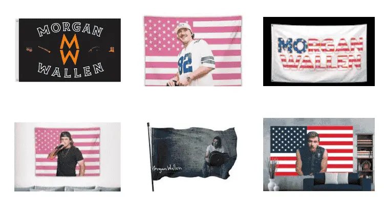 Morgan Wallen Flags & Banners Collection