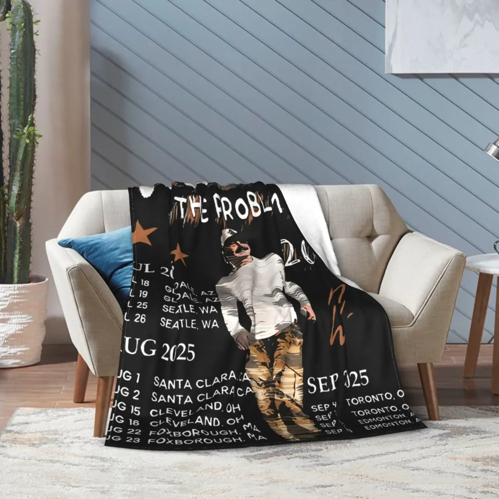 60 Morgan Wallen Throw Blanket